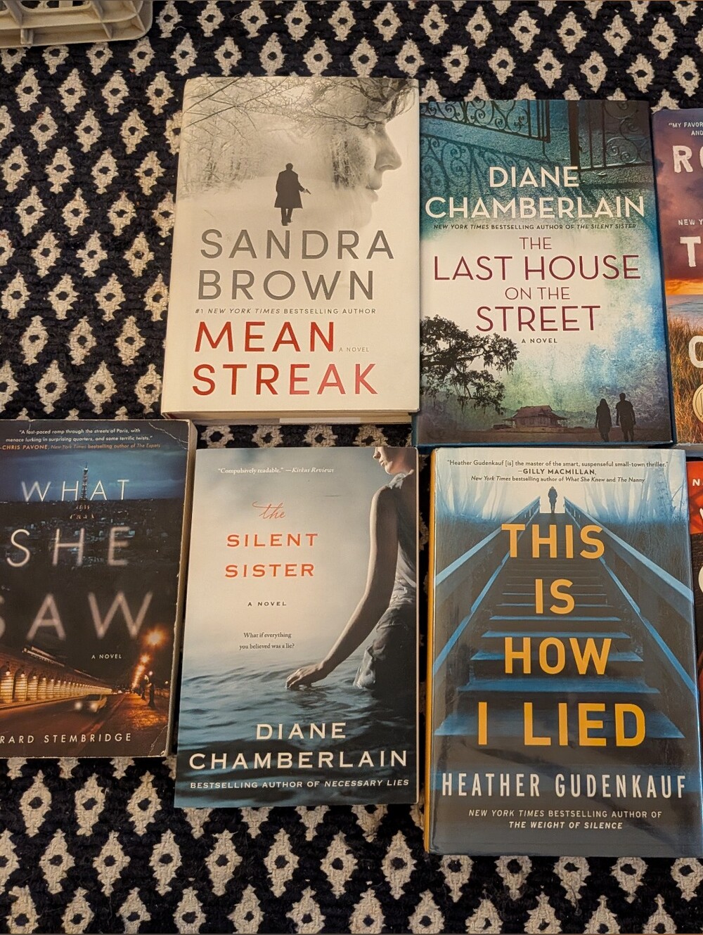 Assorted Paperback And Hardback Mystery & Thriller Book Lot - Multiple Titles